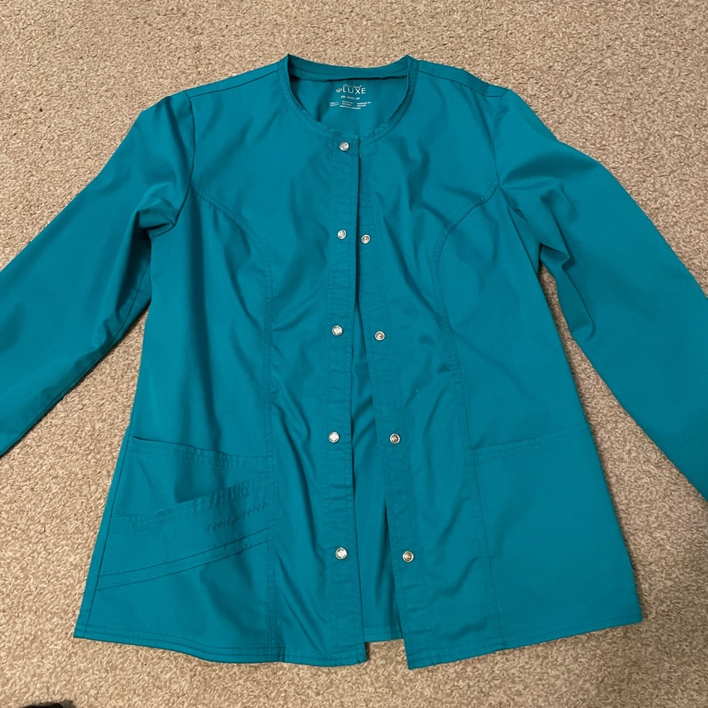 Cherokee Luxe Scrub Jacket